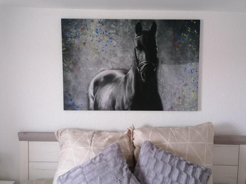 "Die Jockeysuite" Auf Unserem Reiterhof Birkenbeul Kültér fotó