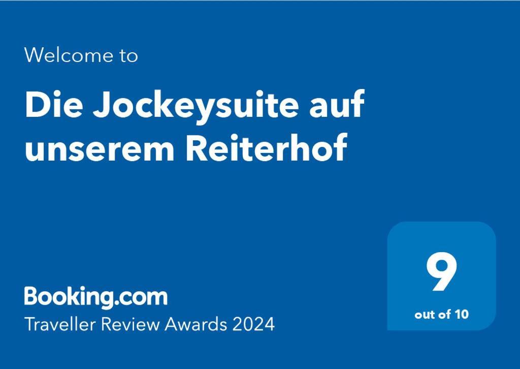 "Die Jockeysuite" Auf Unserem Reiterhof Birkenbeul Kültér fotó